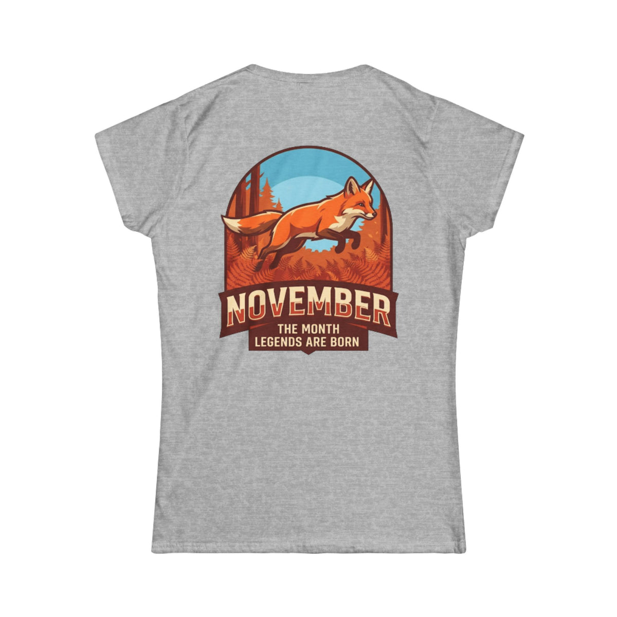 Color: Sport Grey | November Legend Women's Tee