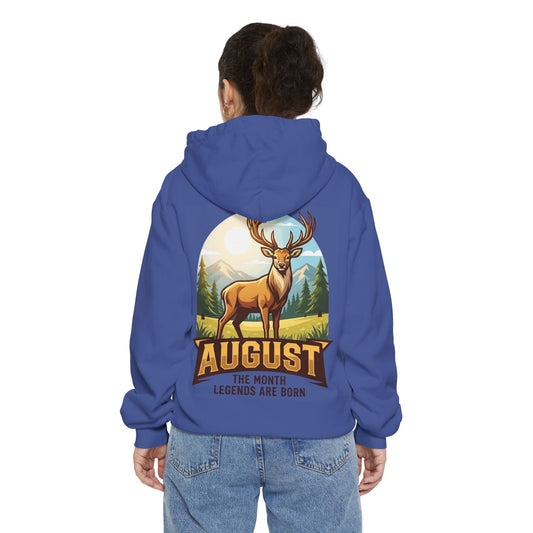 "August Legend" Garment-Dyed Hoodie