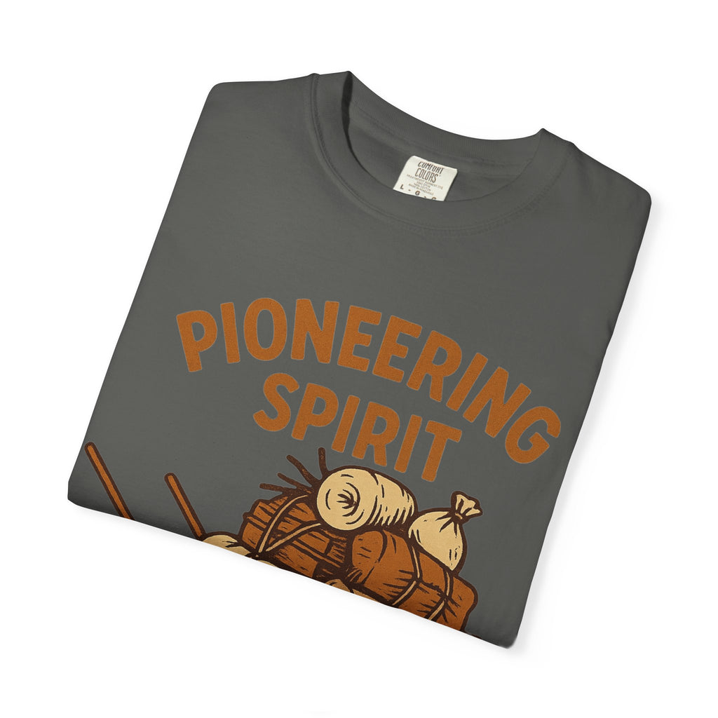 "Pioneering Spirit" Unisex Garment-Dyed T-shirt