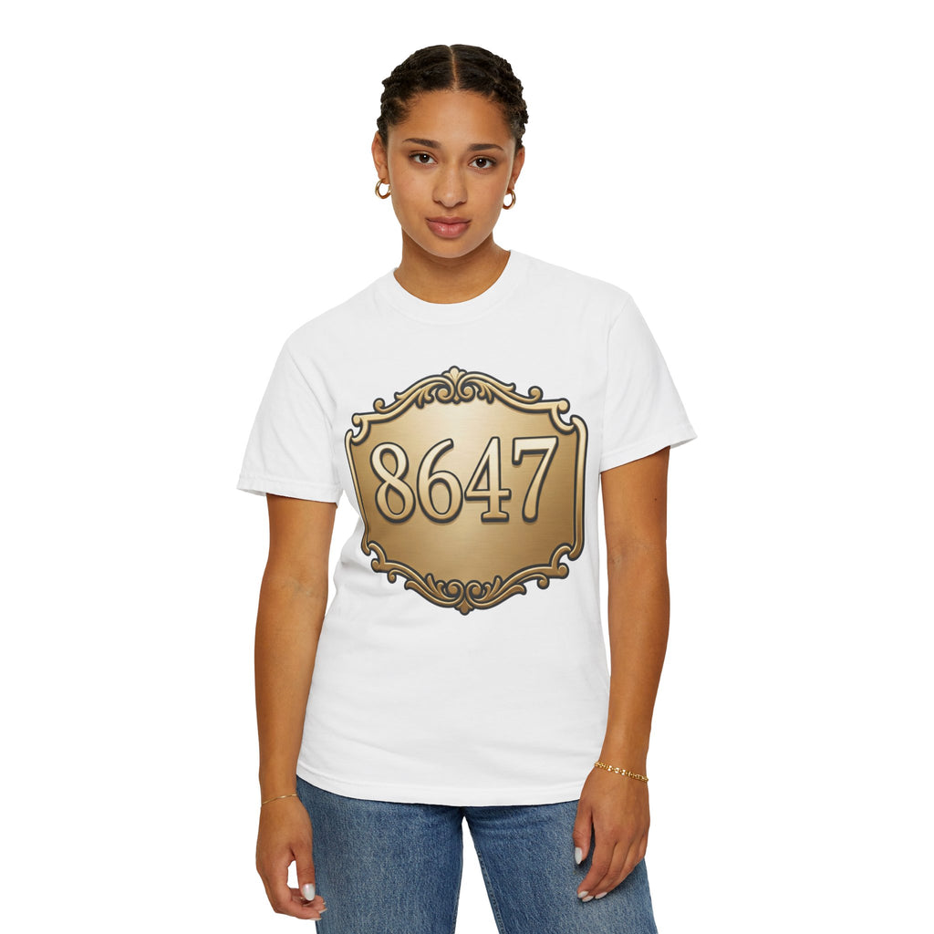 "8647" Unisex Garment-Dyed Tee