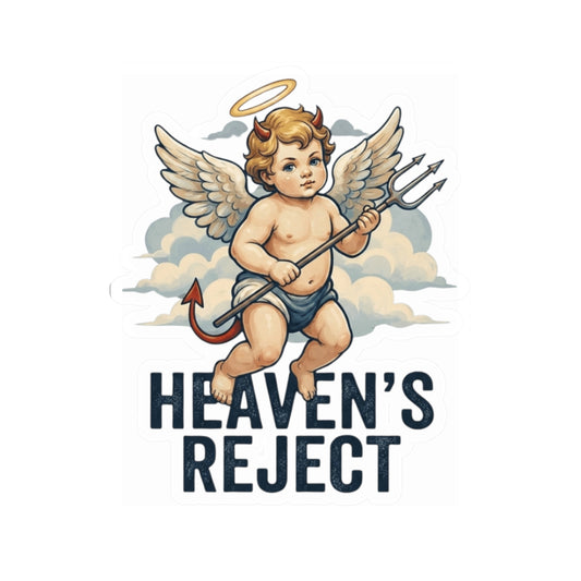 "Heaven's Reject" Sticker — Main
