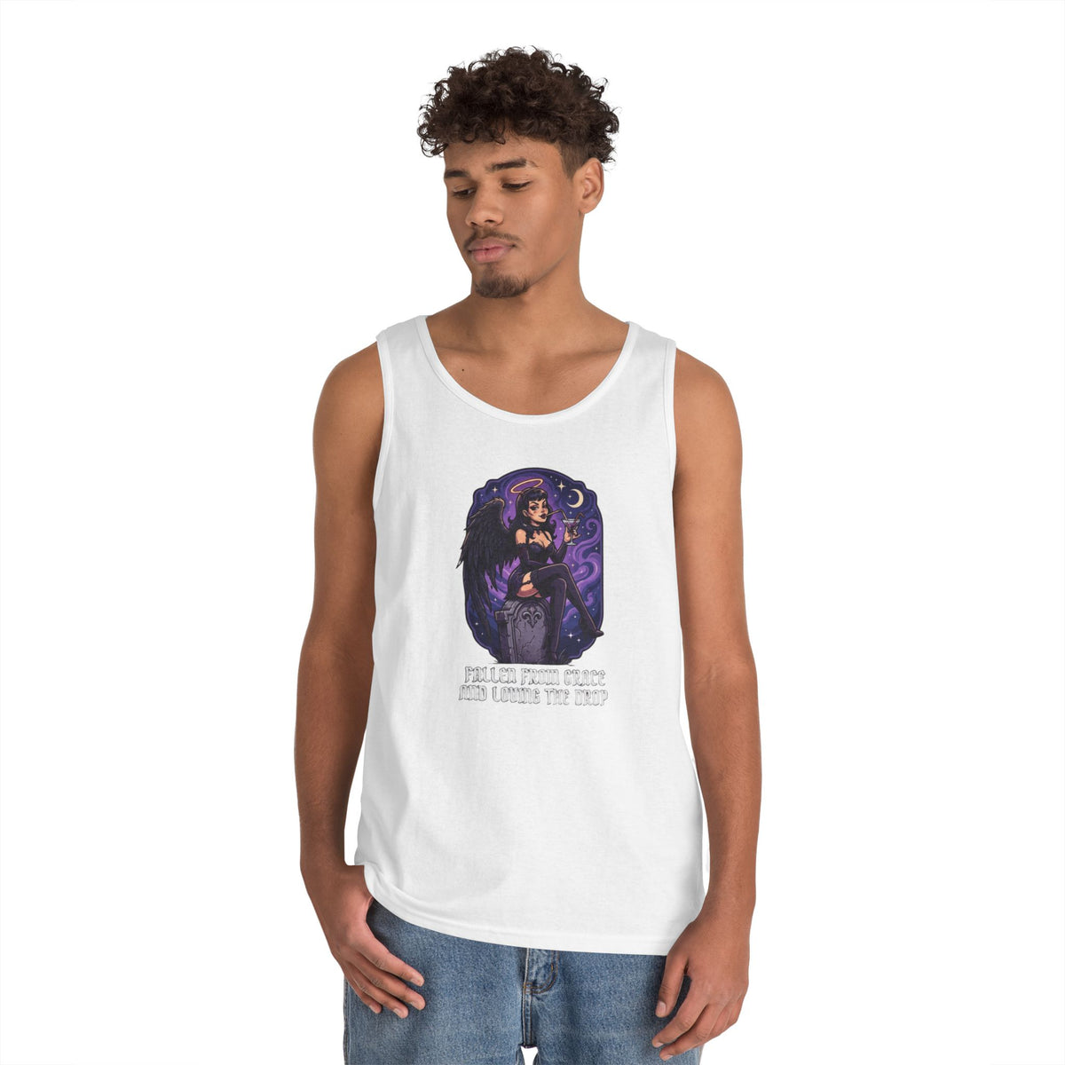 Color: White | Fallen From Grace and Loving the Drop Tank Top