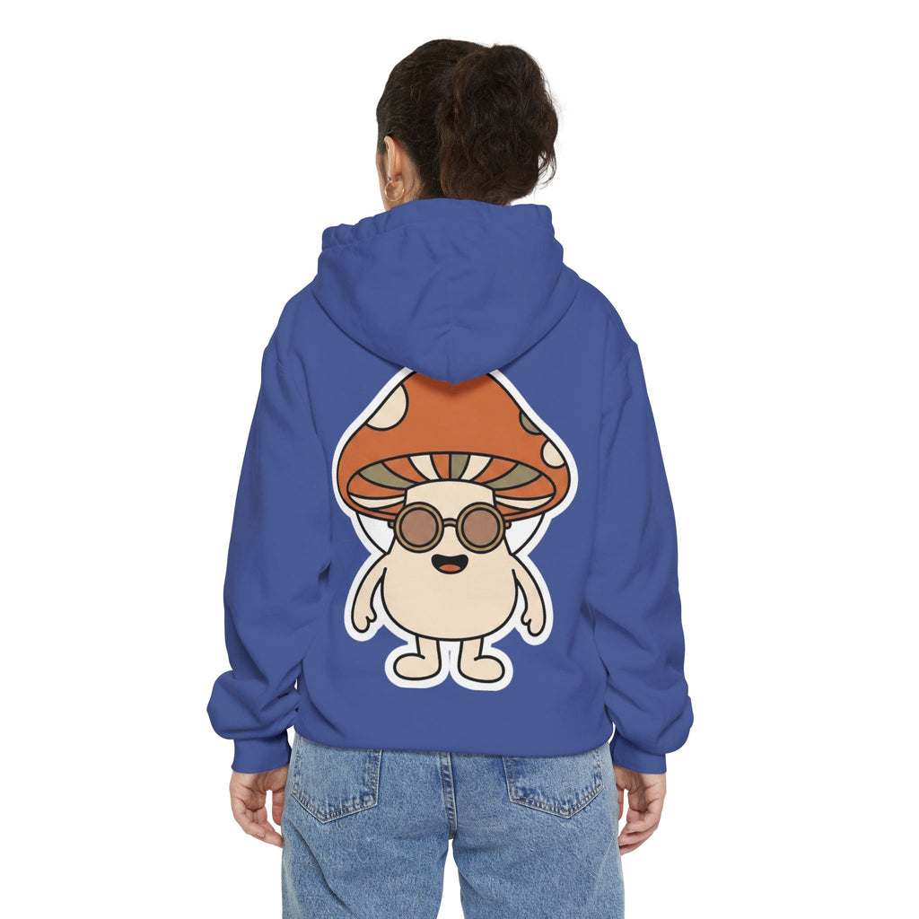 "Shroom Man" Garment-Dyed Hoodie