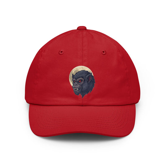 Color: Red | Ahool (Javan Folklore) Dad Hat — Graphic