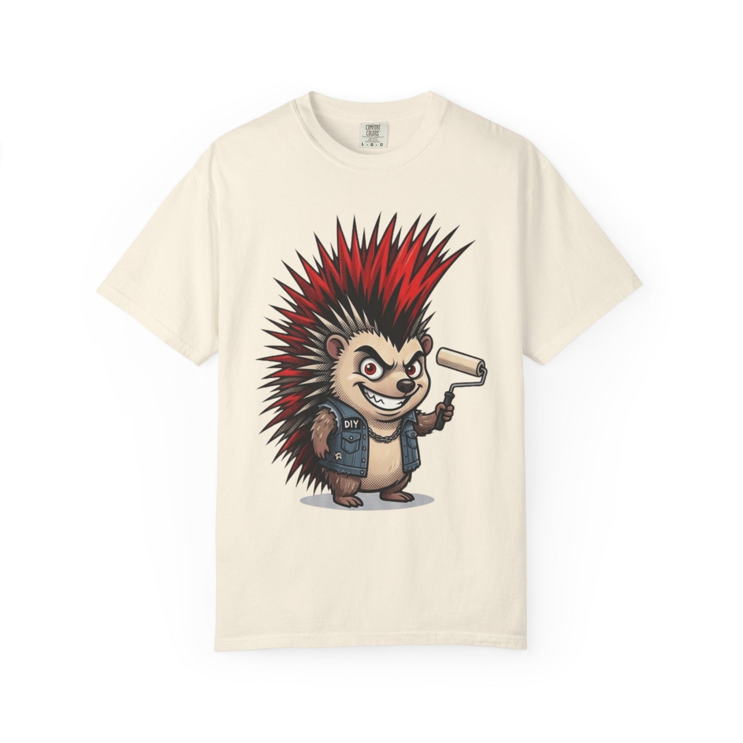 "Punkupine" Unisex Garment-Dyed Tee