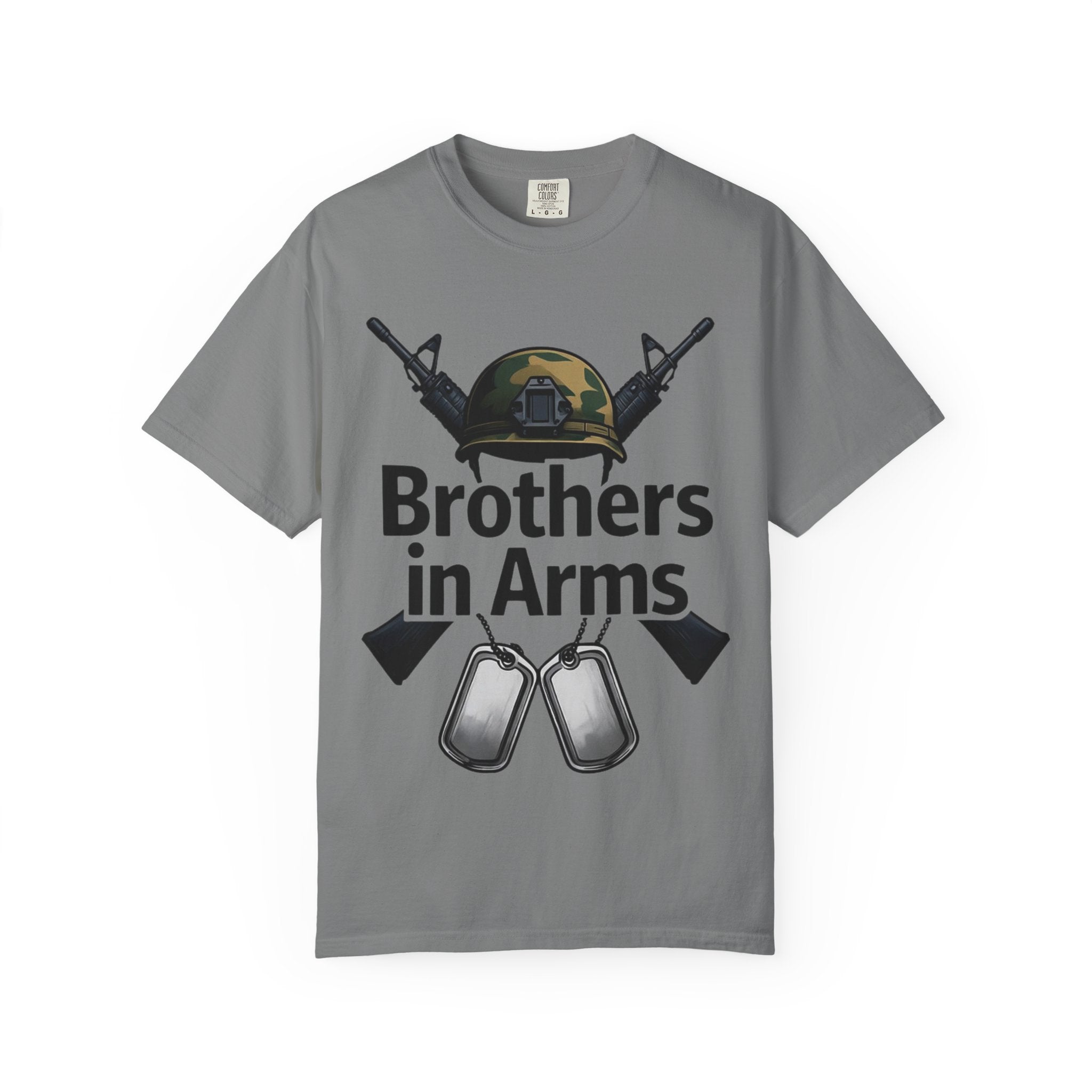 "Brothers in Arms" Unisex Garment-Dyed T-shirt