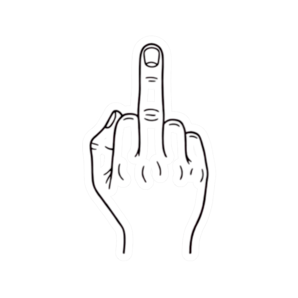 "F@#% OFF" Sticker