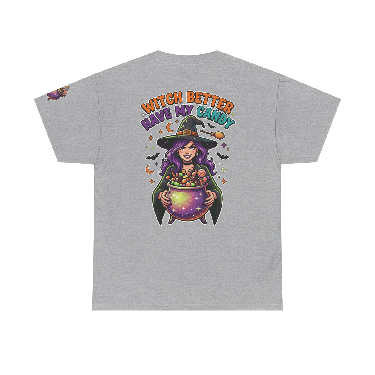 Color: Sport Grey | Witch Better Have My Candy Premium Graphic Tee