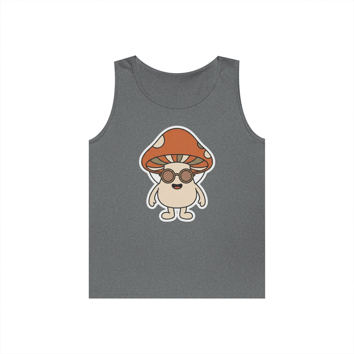 Color: Graphite Heather | Shroom Man Tank Top