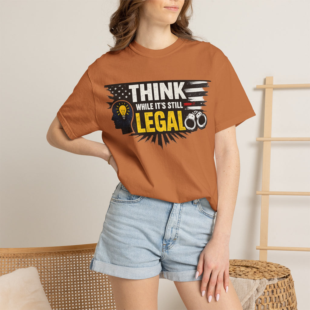 "The Endangered Species Act (For Your Brain)" Unisex Garment-Dyed T-shirt