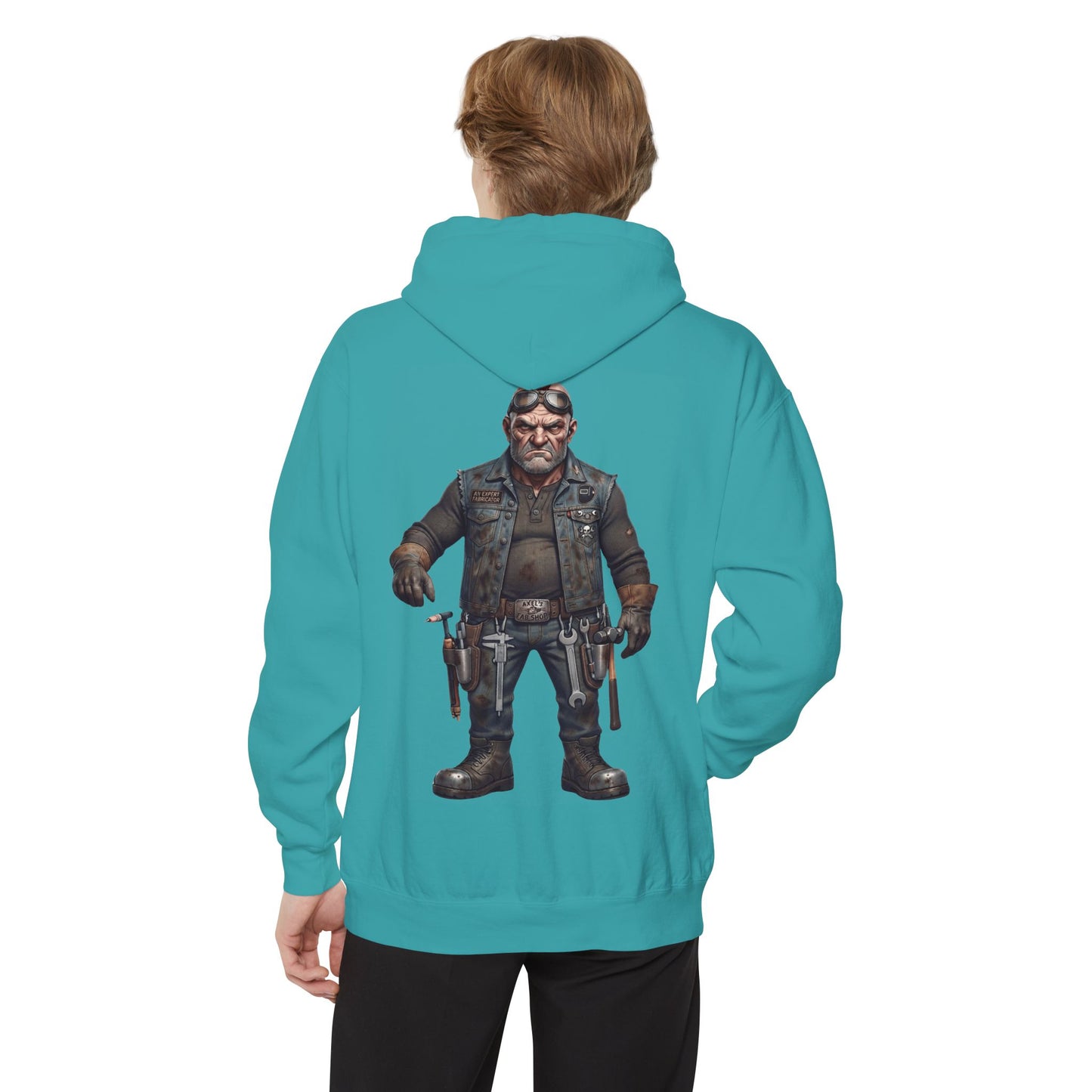 "Axel" Garment-Dyed Hoodie