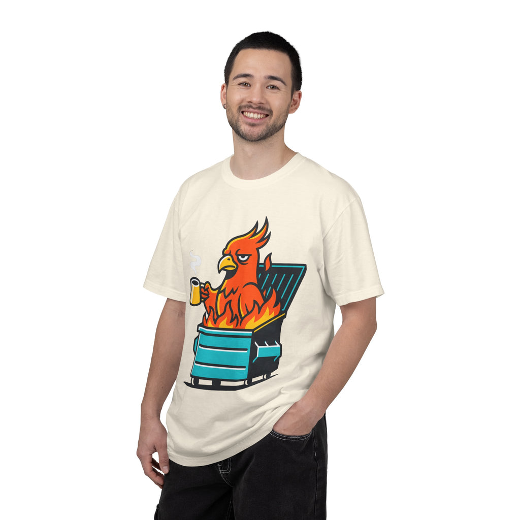 "Dumpster Fire" Unisex Garment-Dyed Tee