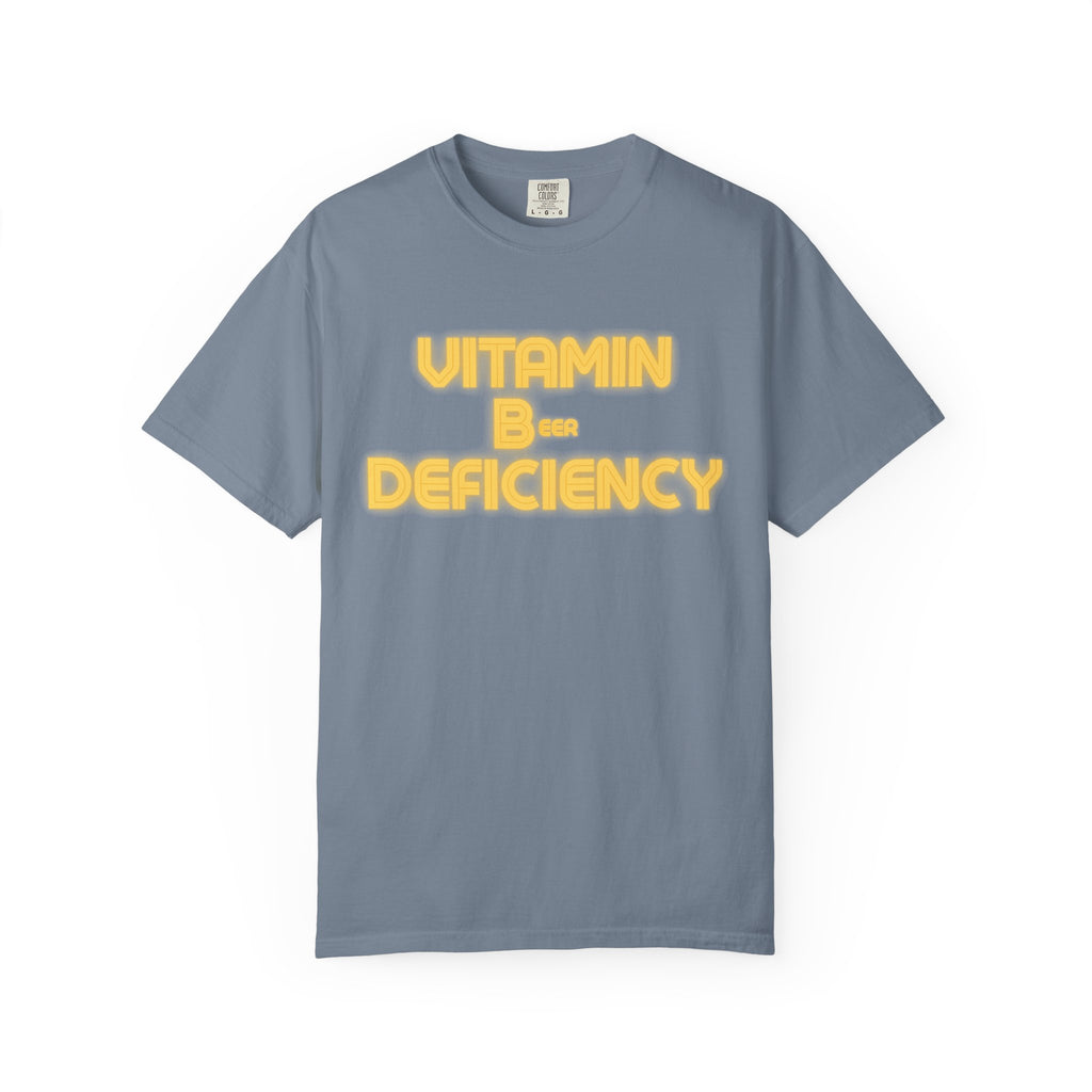 "Vitamin Beer" Unisex Garment-Dyed T-shirt