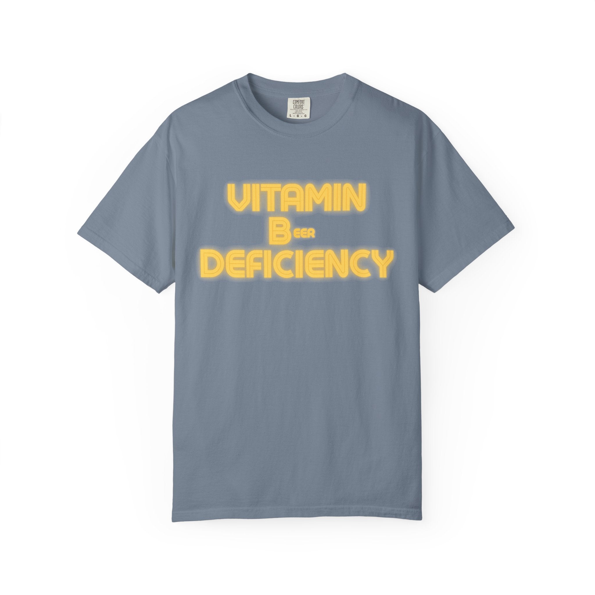 "Vitamin Beer" Unisex Garment-Dyed T-shirt