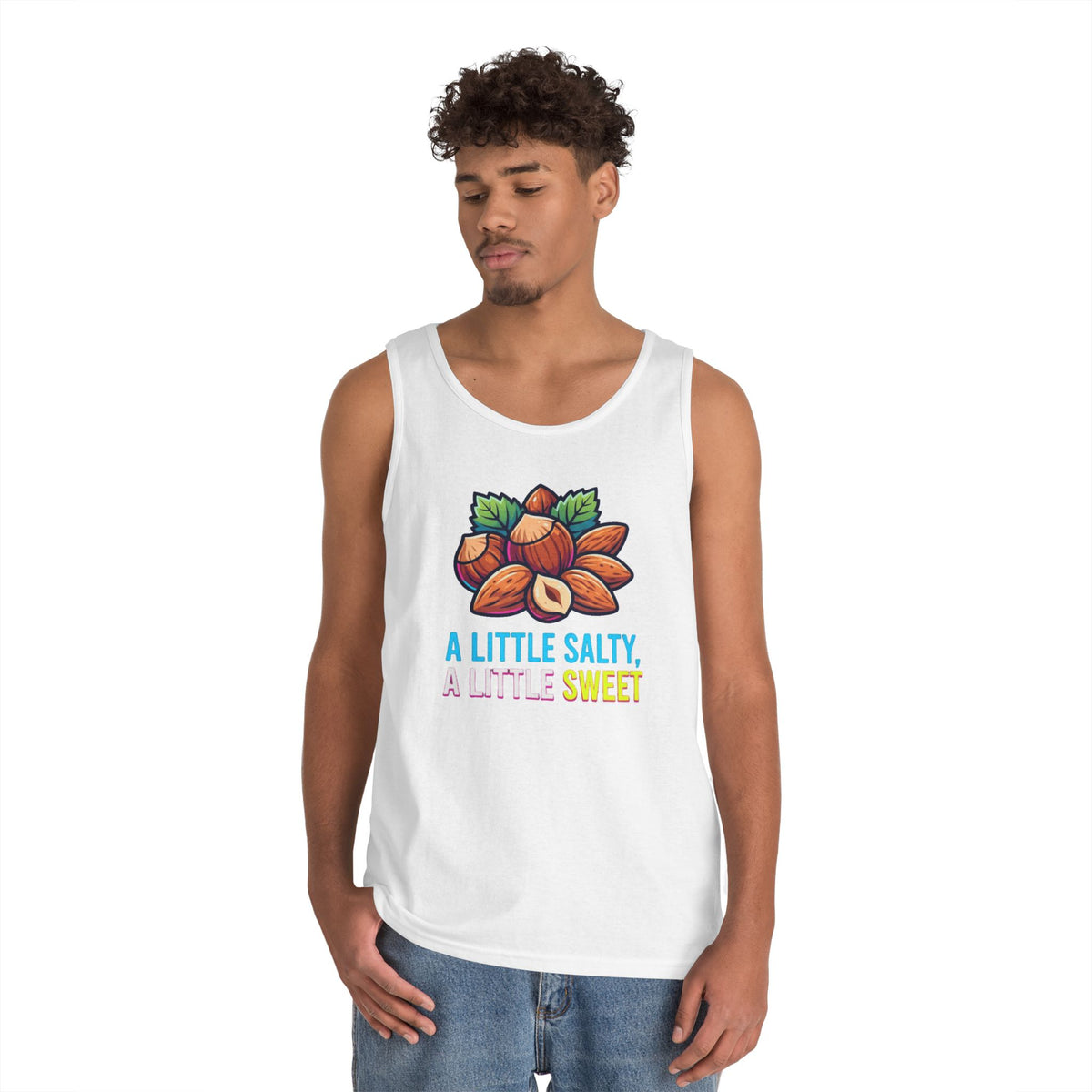 Color: White | A Little Salty, A Little Sweet Tank Top