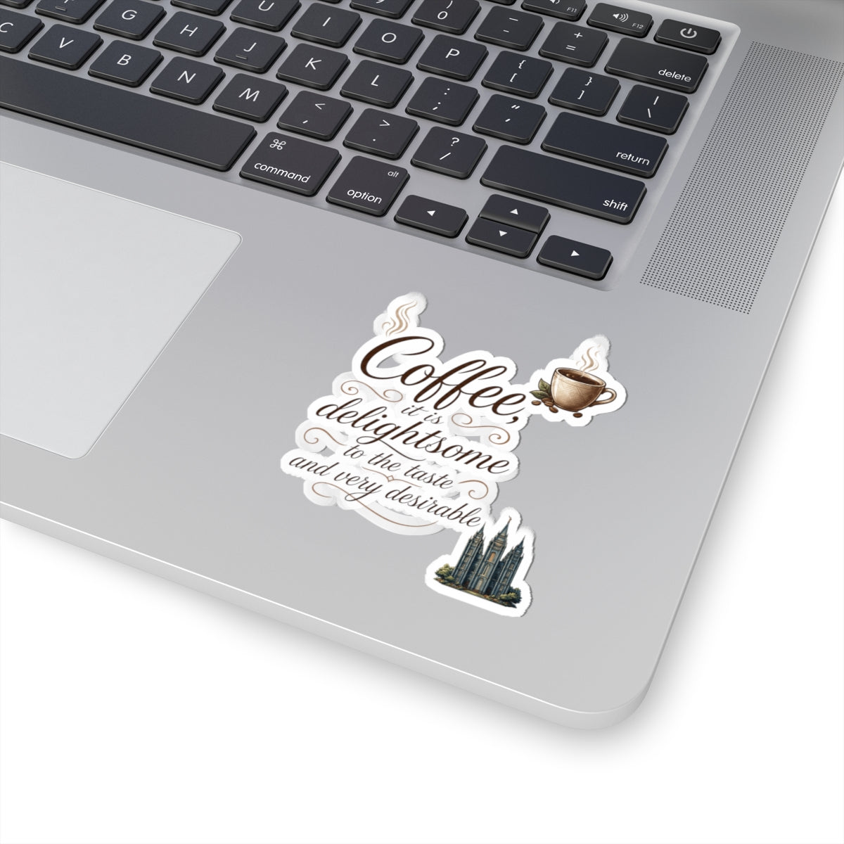 "Coffee is Delightsome" Sticker — Main