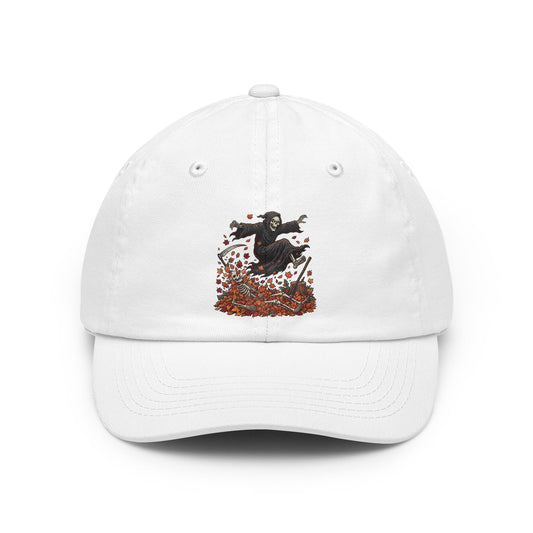 Color: White | Autumn Death Dad Hat