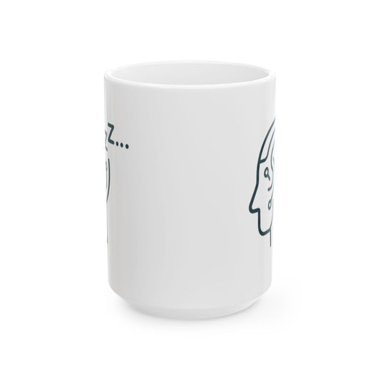 "I Was Listening" White Ceramic Mug — Graphic