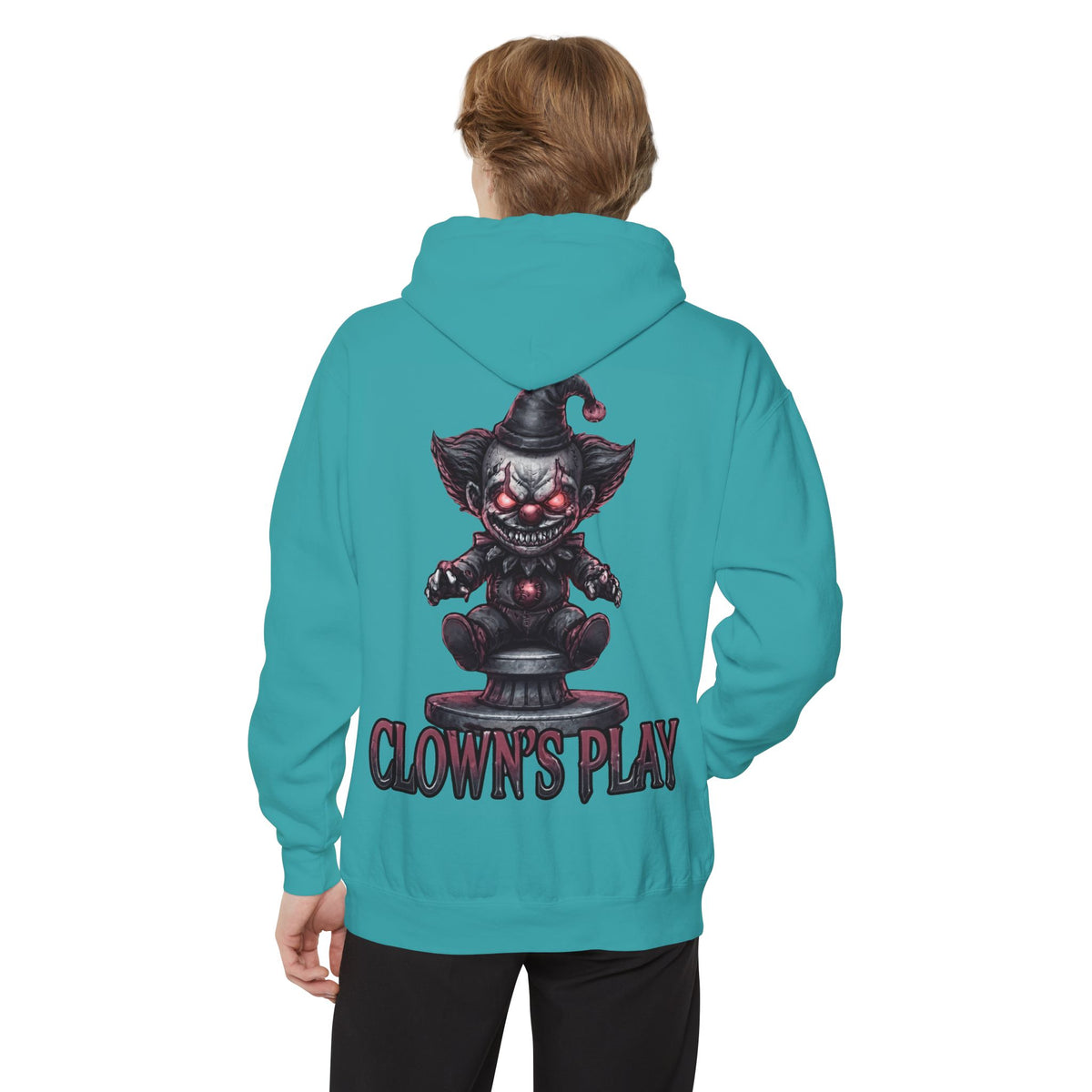 Color: Seafoam | Clown Play Garment-Dyed Hoodie