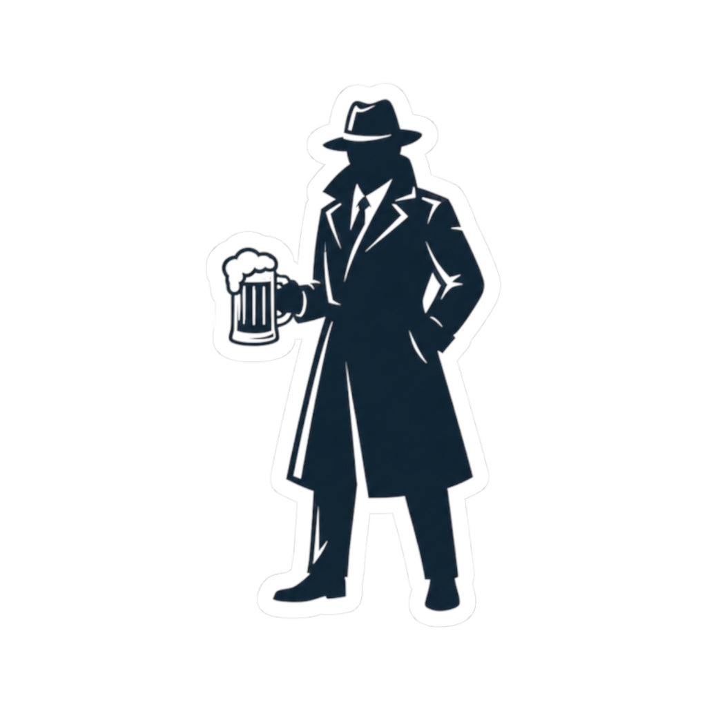 "Double Agent Draughts" Sticker