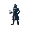 "Double Agent Draughts" Sticker