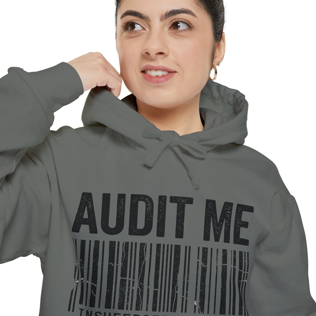 Audit Me, I Dare You | Garment-Dyed Hoodie — AttitudeShirts