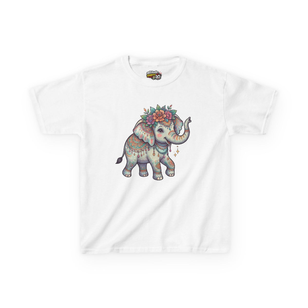 "Hippy Elephant" Kids Tee