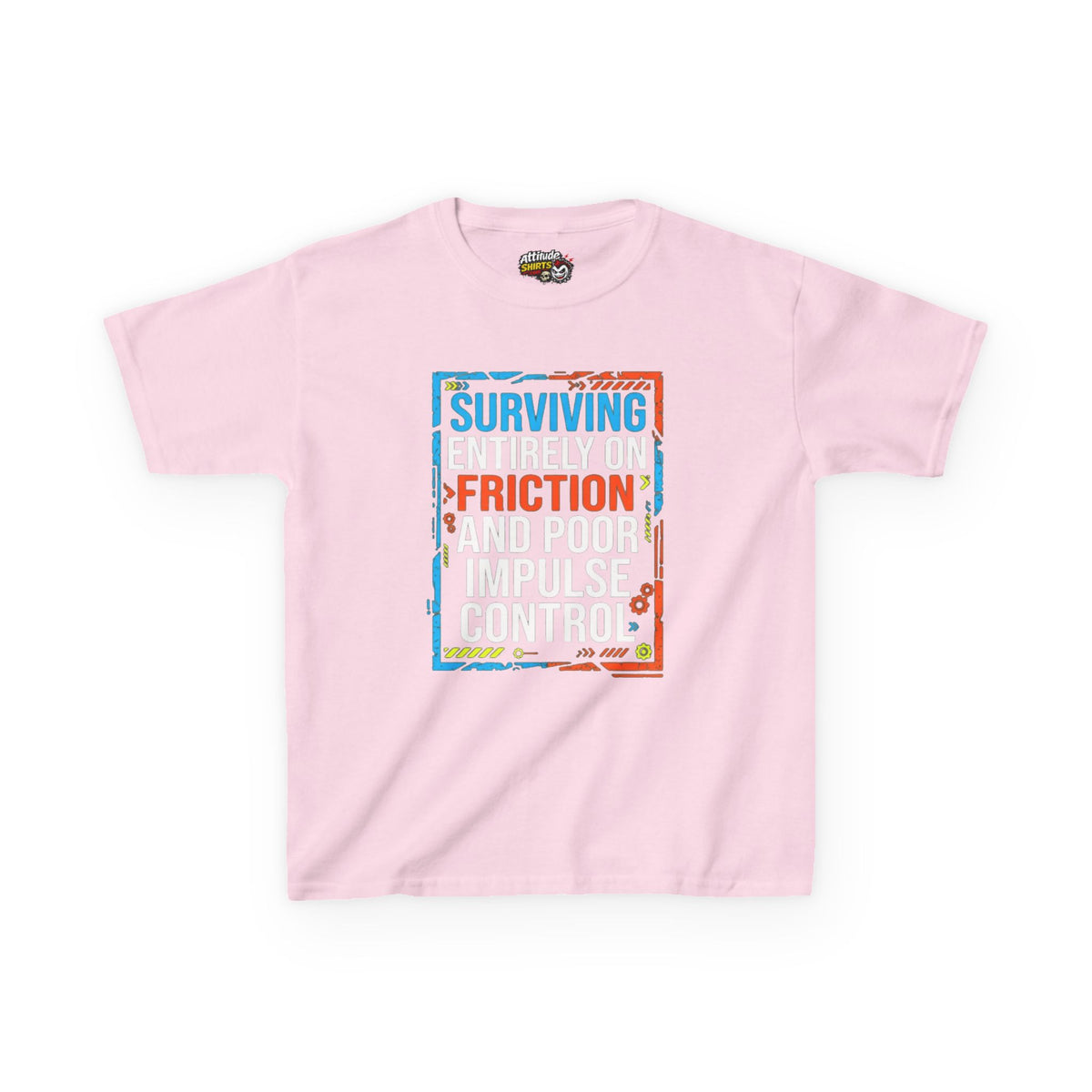 "Surviving On Friction" Kids Tee