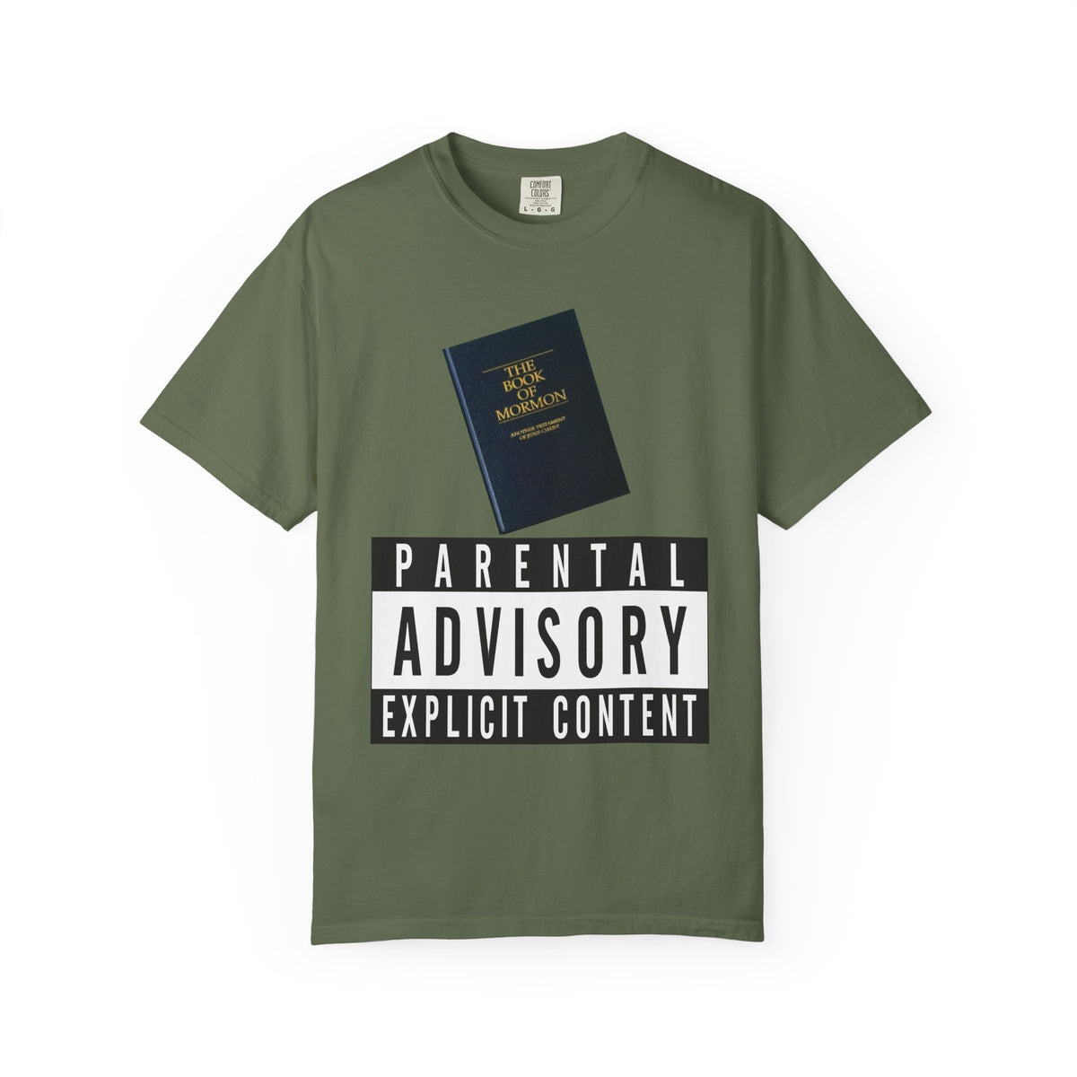Color: Sage | Another Testament... of Chaos Unisex Garment-Dyed T-shirt