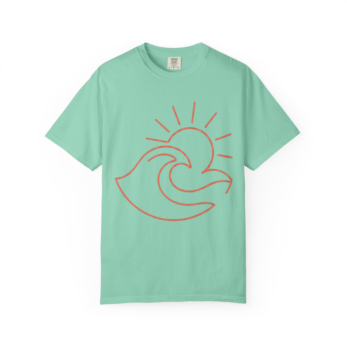 Color: Island Reef | Sun Unisex Garment-Dyed Tee