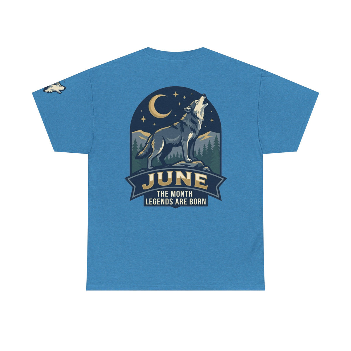 Color: Heather Sapphire | June Legend Premium Graphic Tee