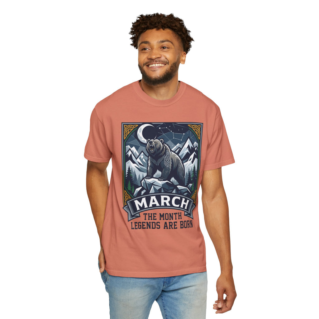 "March Legend" Unisex Garment-Dyed Tee