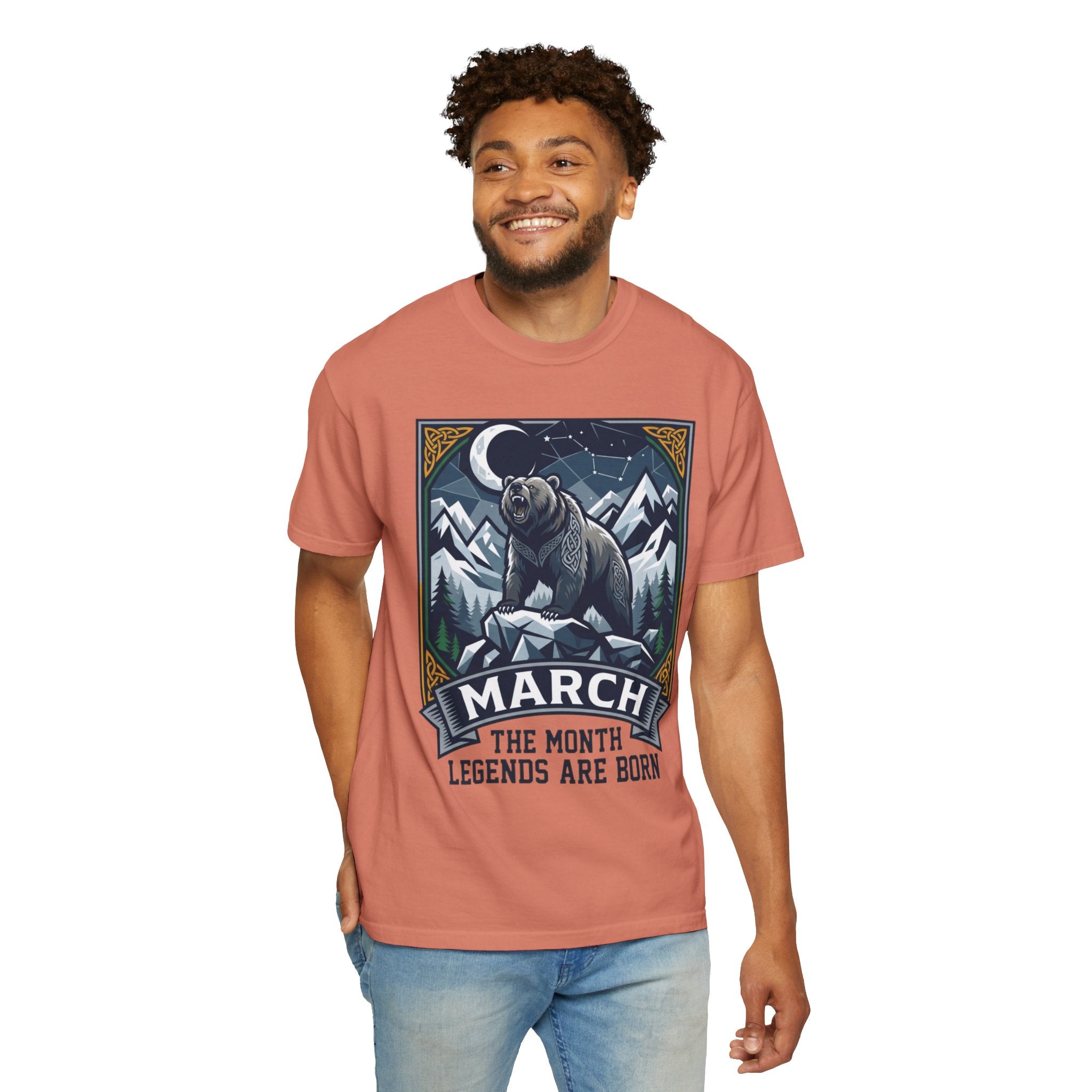 "March Legend" Unisex Garment-Dyed Tee