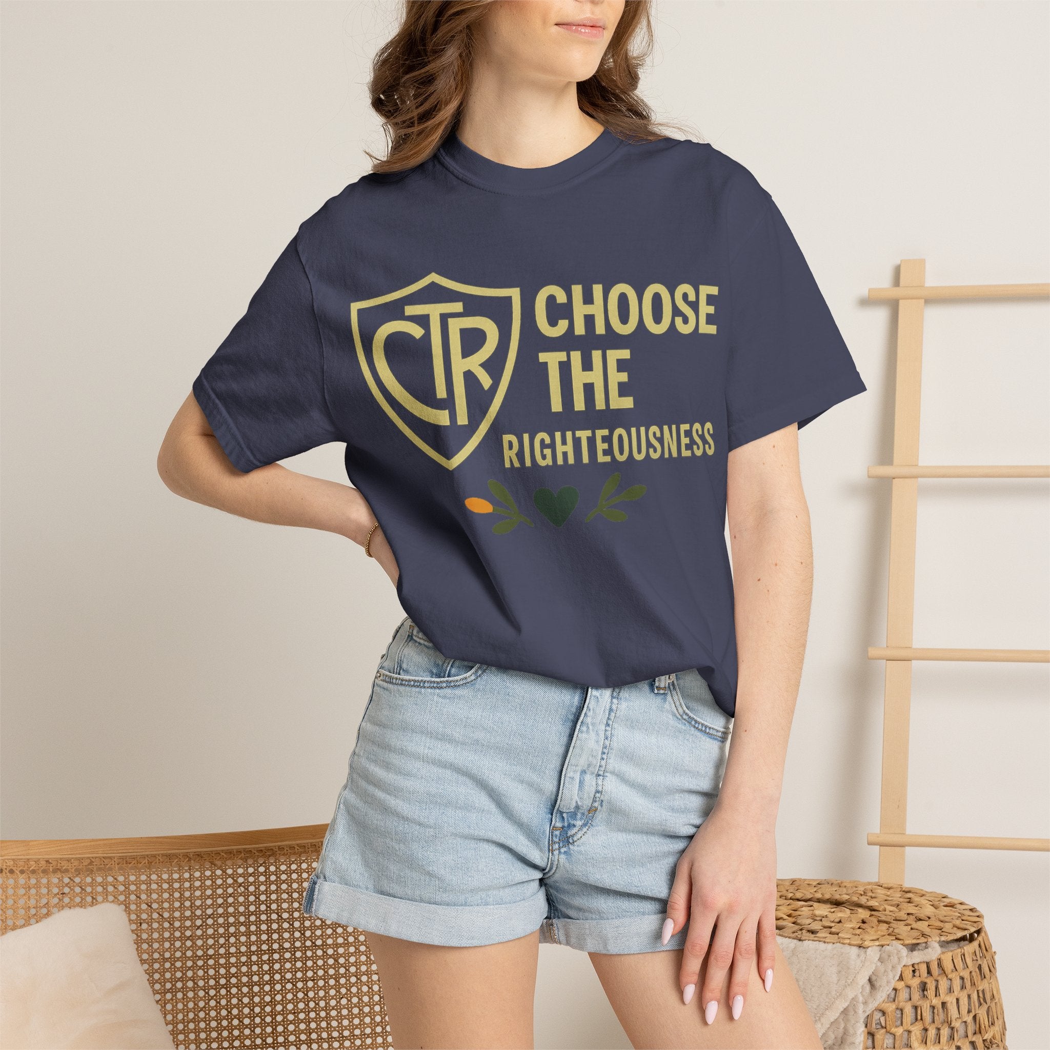 "CTR: Choose the Righteousness" Unisex Garment-Dyed T-shirt