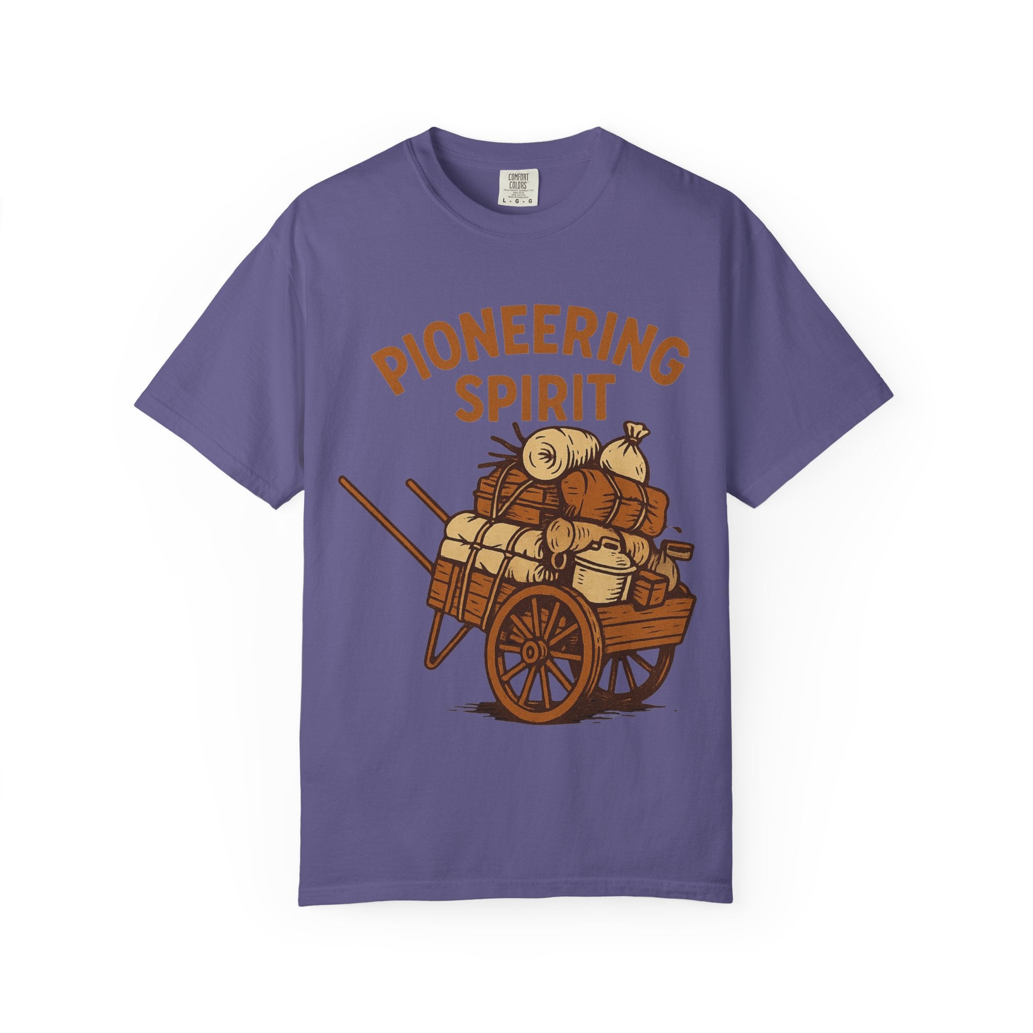 "Pioneering Spirit" Unisex Garment-Dyed T-shirt