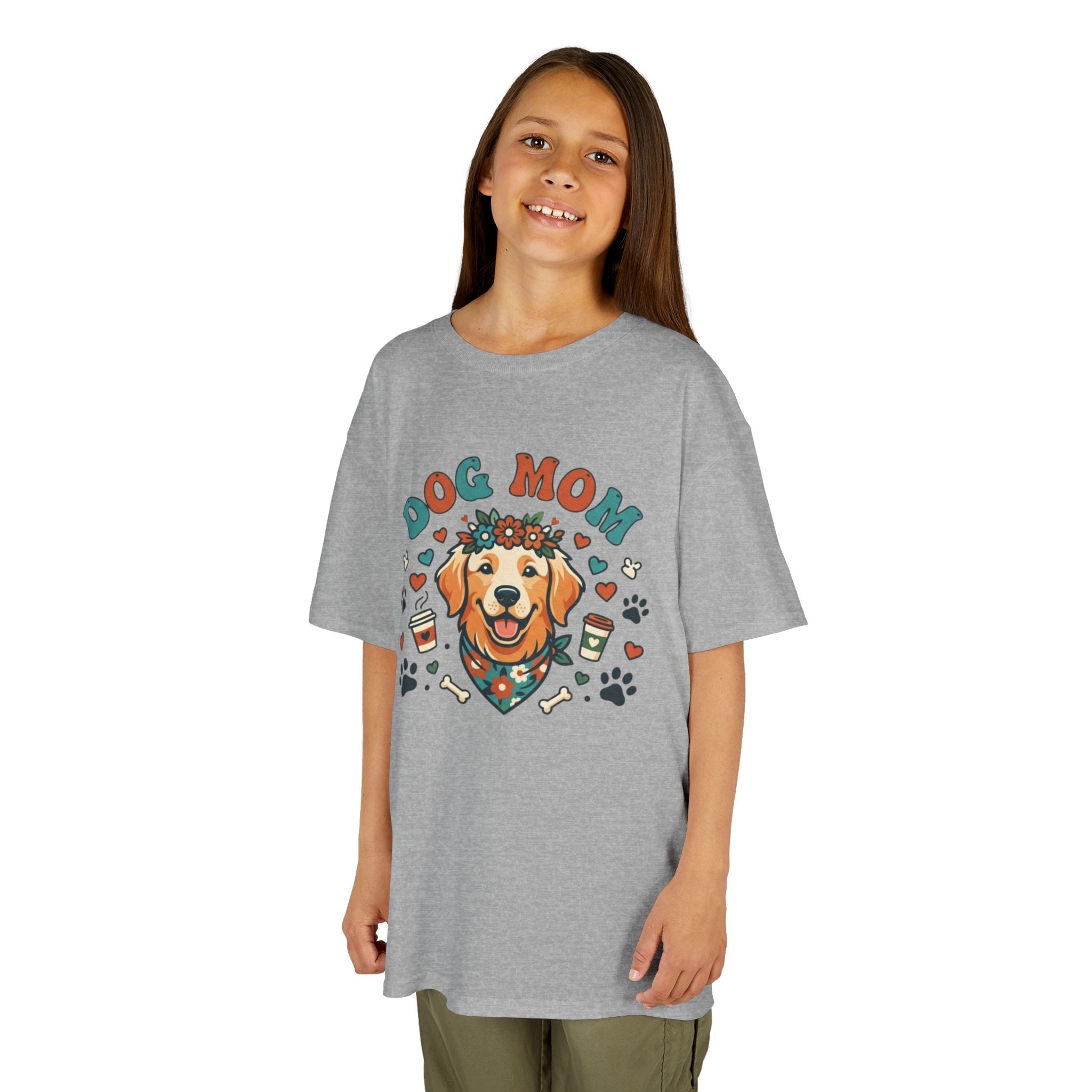 "Dog Mom" Kids Tee