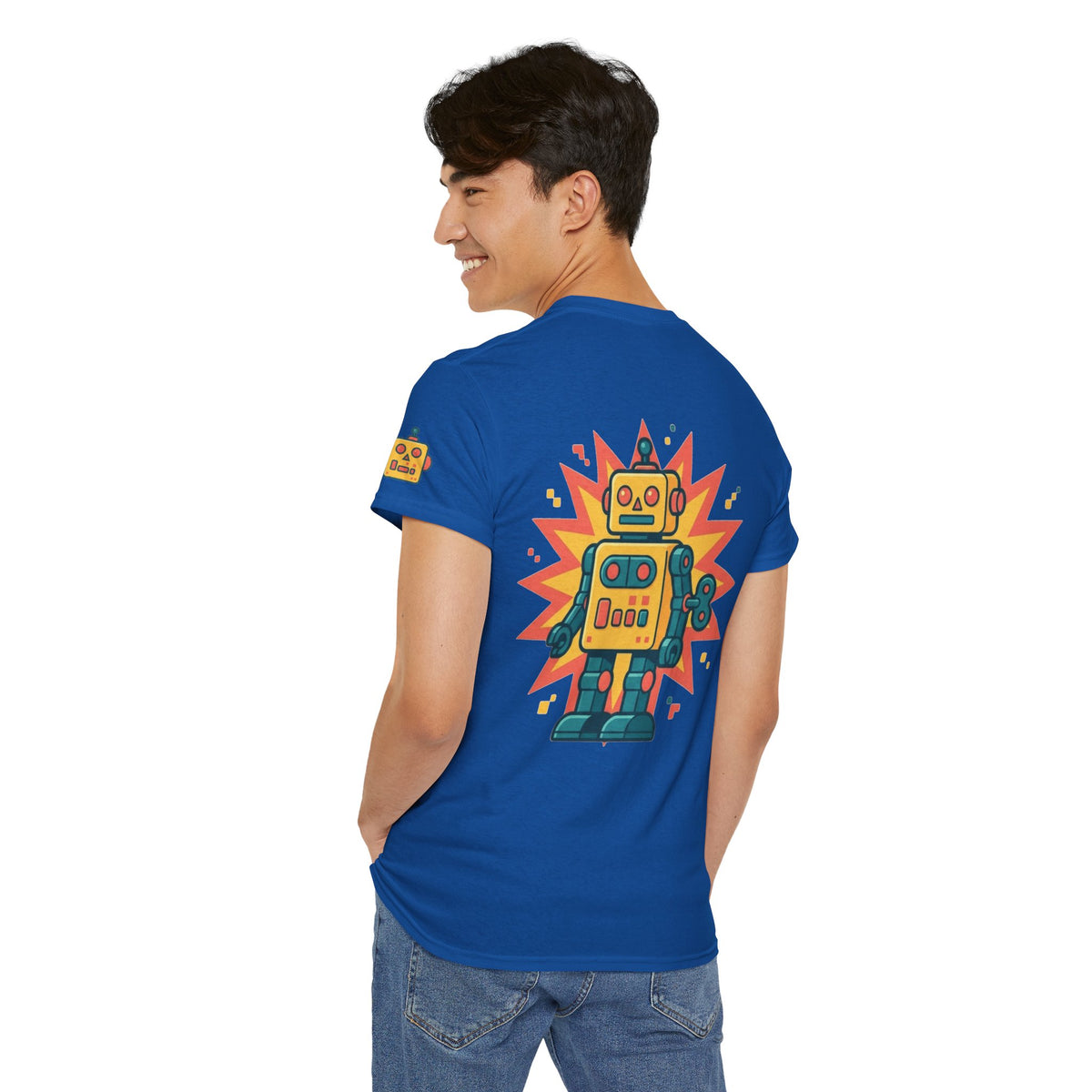 Color: Royal | Toy Robot Premium Graphic Tee