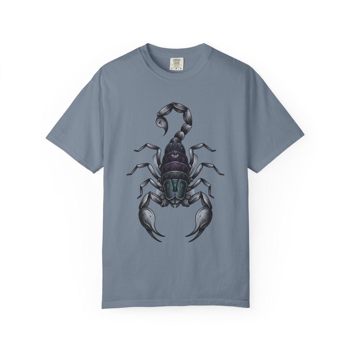 "Scorpio The Mystical Scorpion" Unisex Garment-Dyed Tee