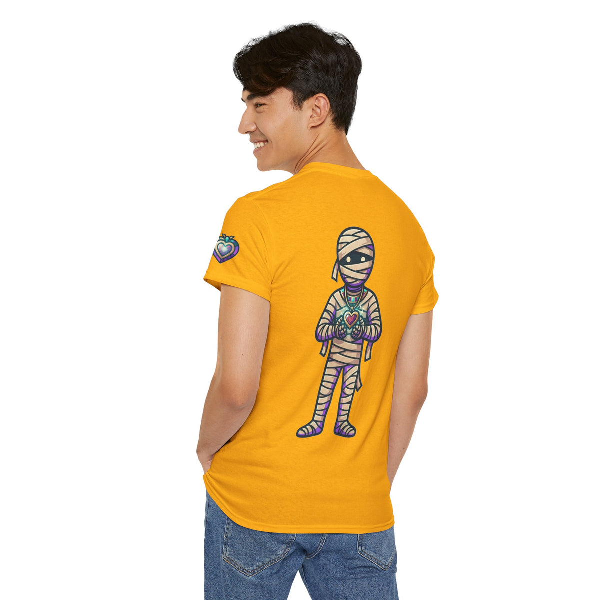 Color: Gold | Mummy Premium Graphic Tee
