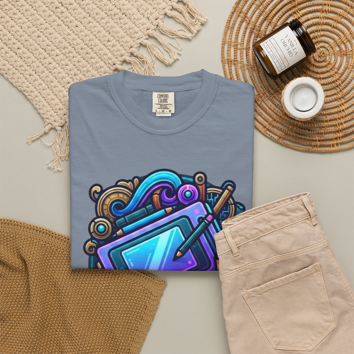 Creativity Unisex Garment-Dyed Tee