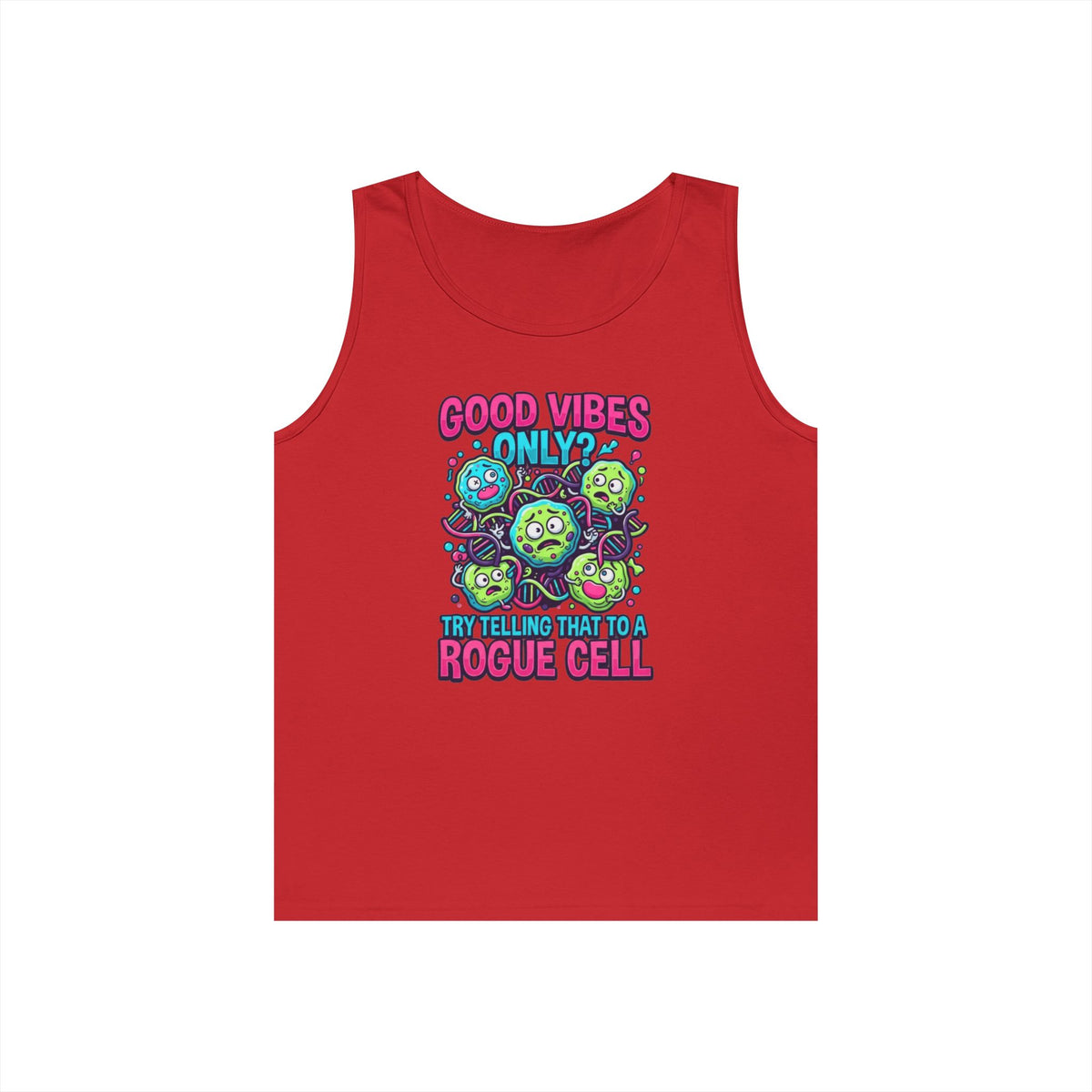 Color: Red | Good Vibes Only Tank Top