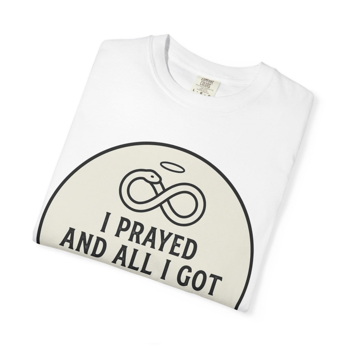 "Good Book Series Original Sin" Unisex Garment-Dyed Tee