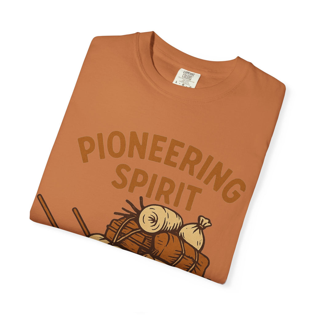 "Pioneering Spirit" Unisex Garment-Dyed T-shirt