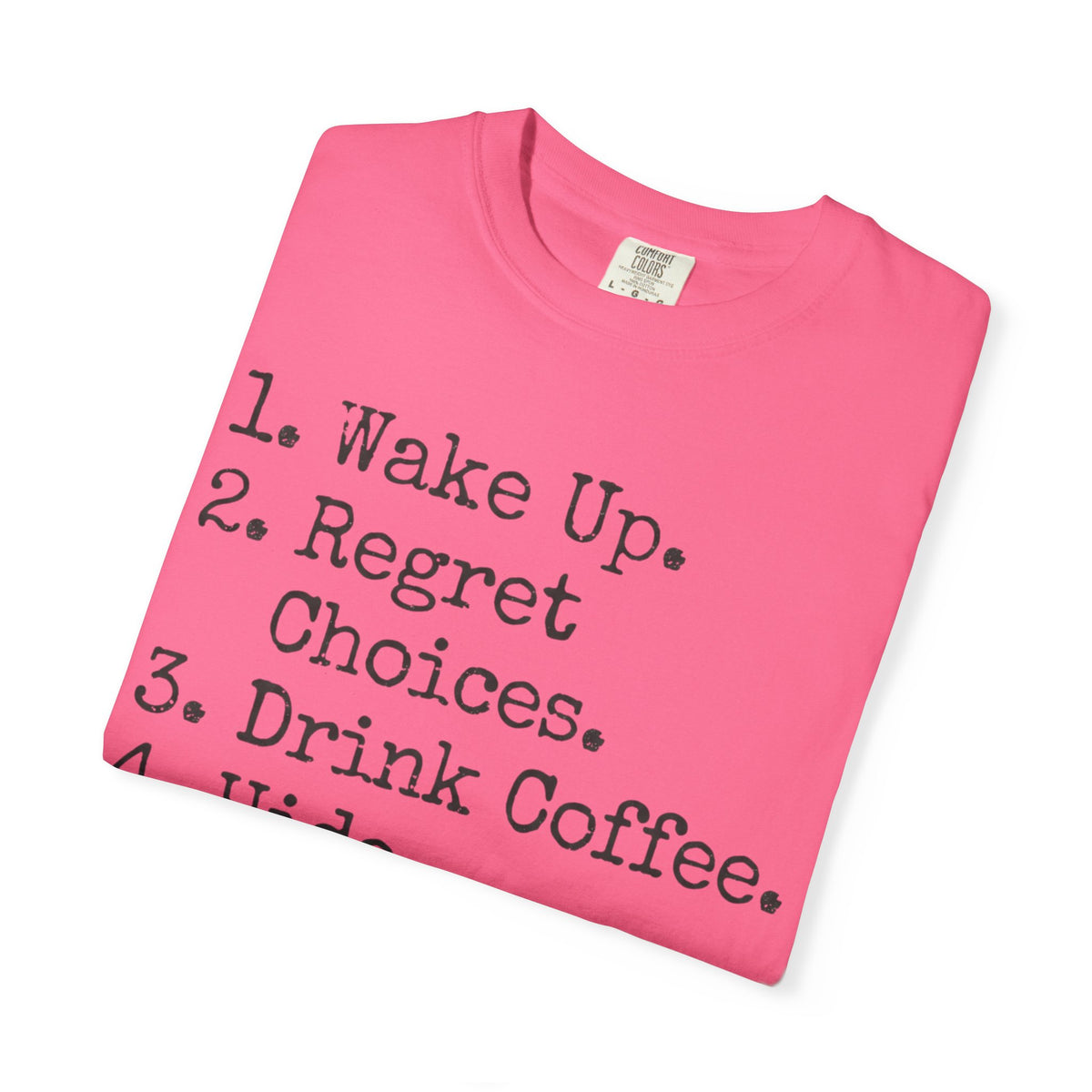 "Daily Schedule Asset" Unisex Garment-Dyed Tee