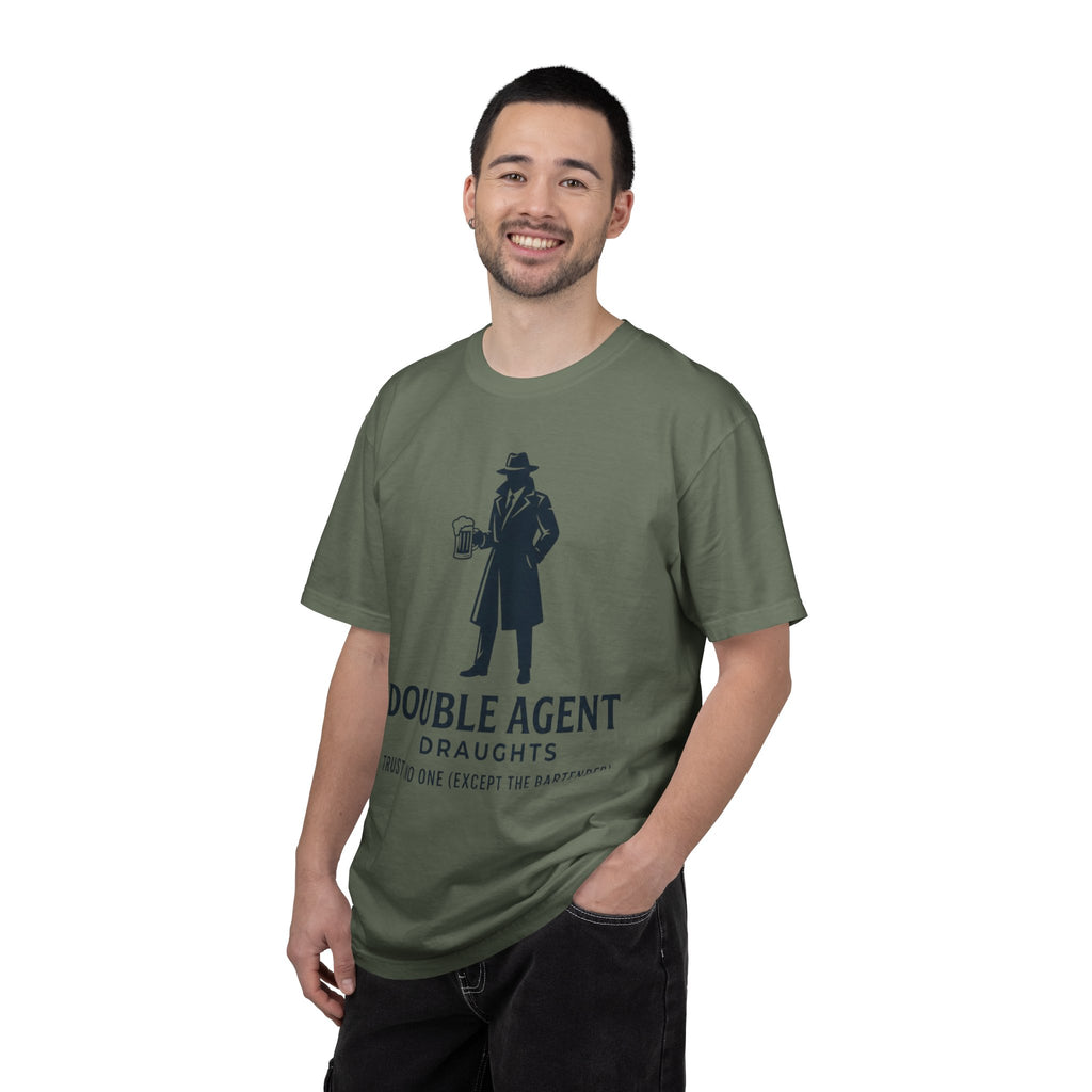 "Double Agent Draughts" Unisex Garment-Dyed Tee