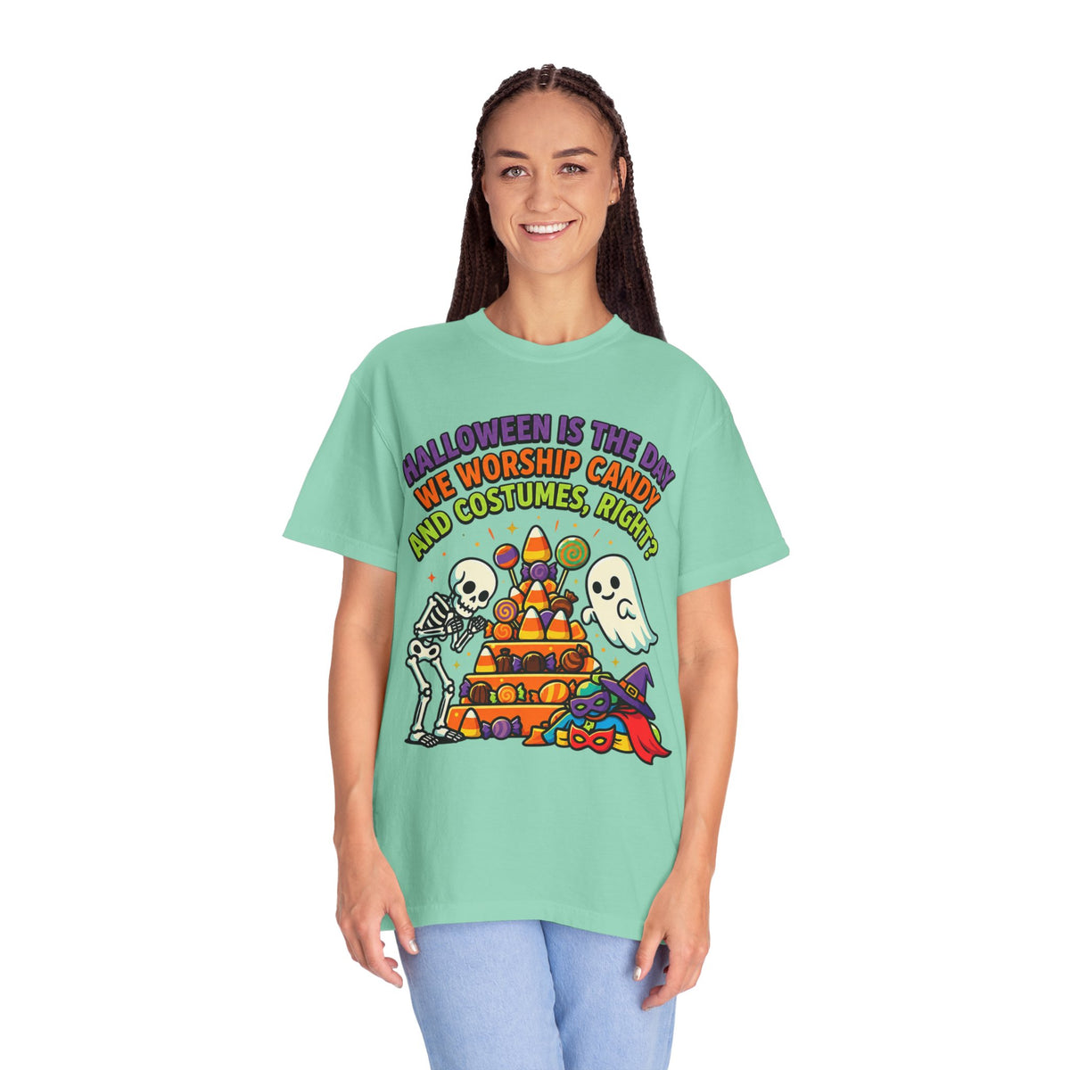 Color: Island Reef | Worship Candy Unisex Garment-Dyed Tee