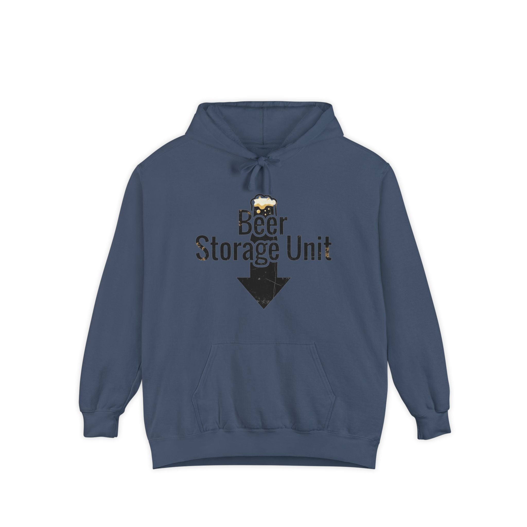 Beer Storage Unit – Premium Dad Bod | Garment-Dyed Hoodie — AttitudeShirts