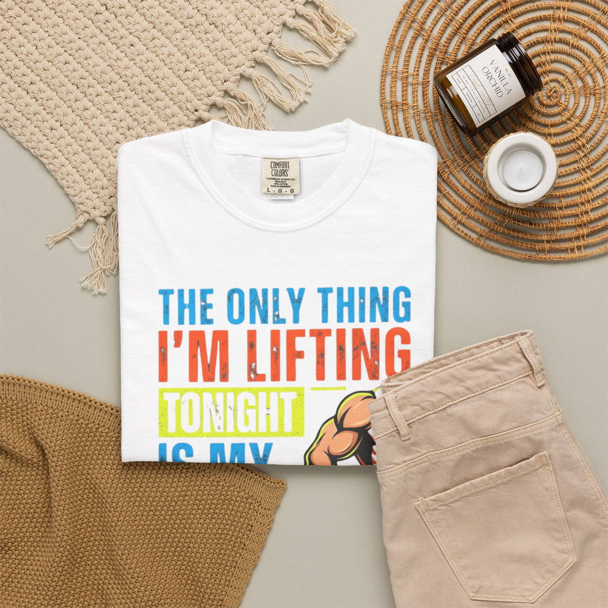 "Lifting Standards" Unisex Garment-Dyed Tee