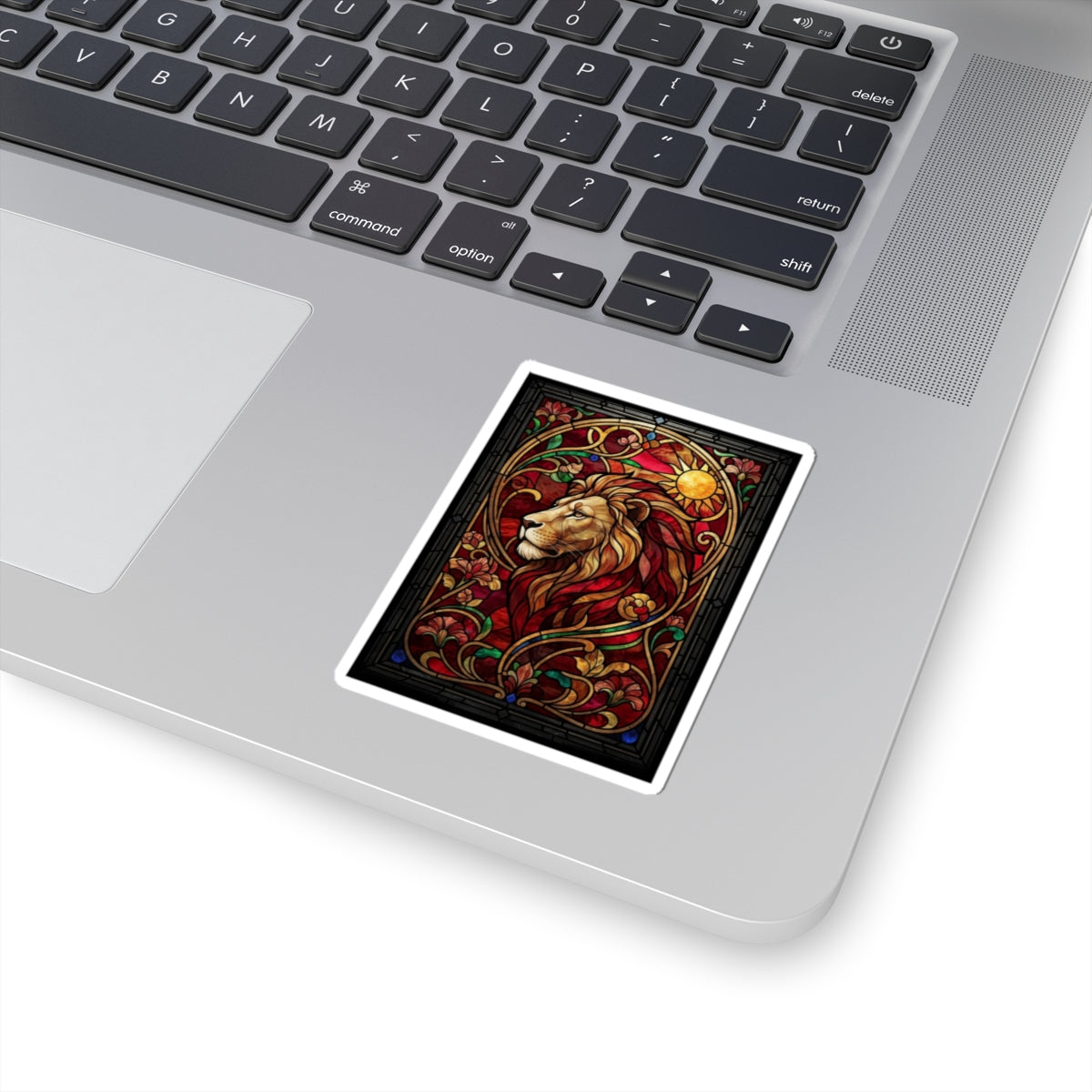 "Stained Glass Sign LEO" Sticker — Main
