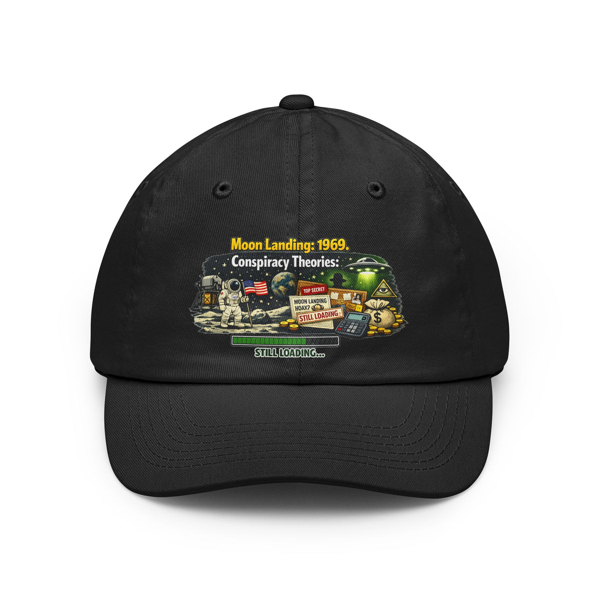 Color: Black | Moon Conspiracy Dad Hat